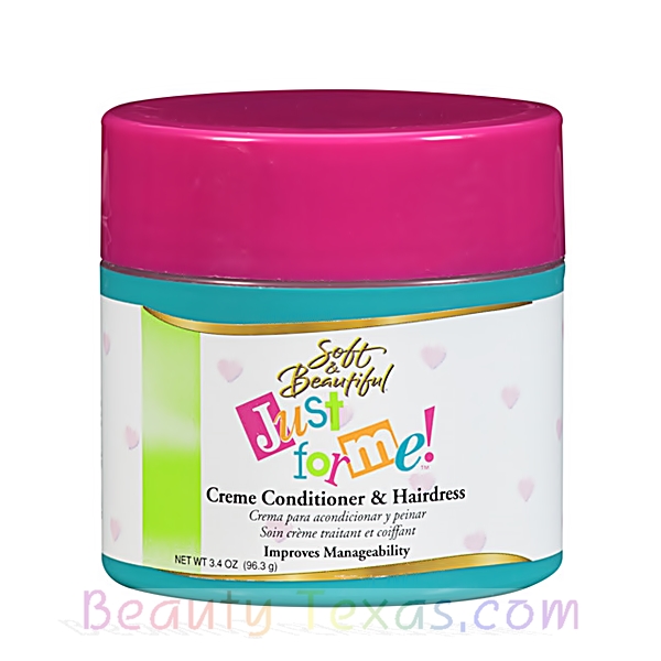 Just for Me Hair Creme Conditioner & Hairdress 3.4oz